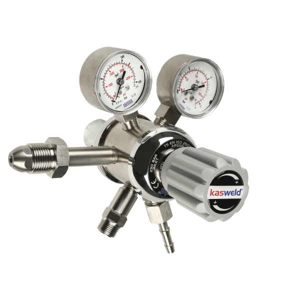 STAINLESS STEEL DOUBLE STAGE PRESSURE REGULATOR
